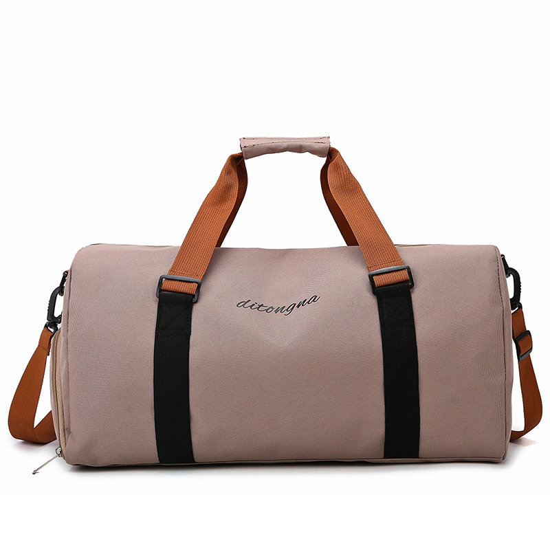 Nueva venta caliente de gran capacidad, separación en seco y húmedo, deportes de ocio, fitness, bolsa de yoga, versión coreana de la bolsa de embarque de viaje corto