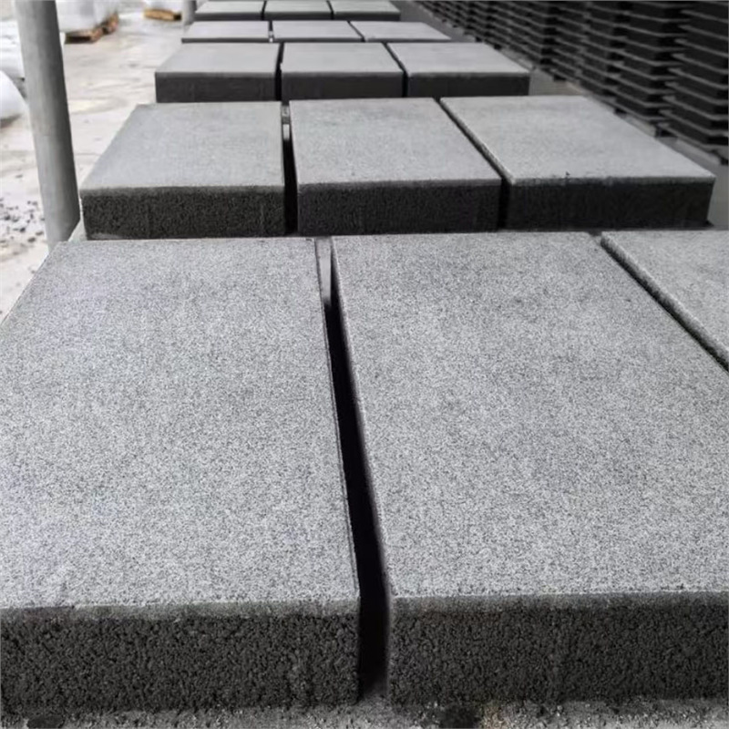 水泥仿石透水砖用于人行道广场停车场透水防滑本地直发