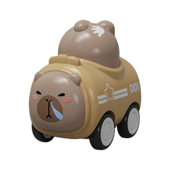 Capibala Capibala Press Ass Animal Toy Car Baby Puzzle Inertia Back to Slide Car Sugar