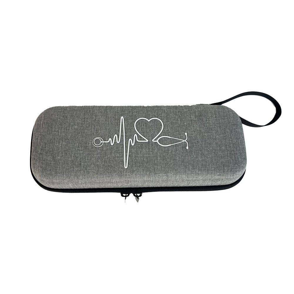 Bolsa de estetoscopio portátil estetoscopio multifunción eva bolsa de almacenamiento caja de almacenamiento de carcasa dura bolsa de almacenamiento de estetoscopio