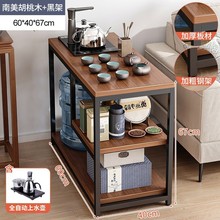 棋牌室茶几茶架烧水壶一体茶柜边几茶吧机2023新款家用边柜沙发旁