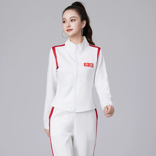 2406 Chinese white top single piece