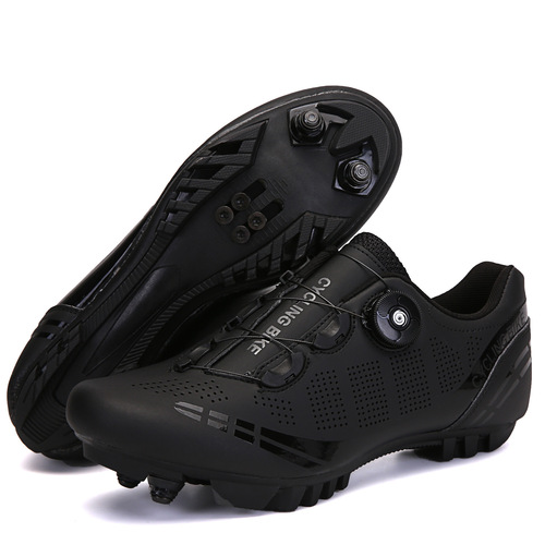 Cross-border locking cycling shoes with hard soles, mountain bike shoes, assist road bike locking shoes, cycling sports shoes T27 model