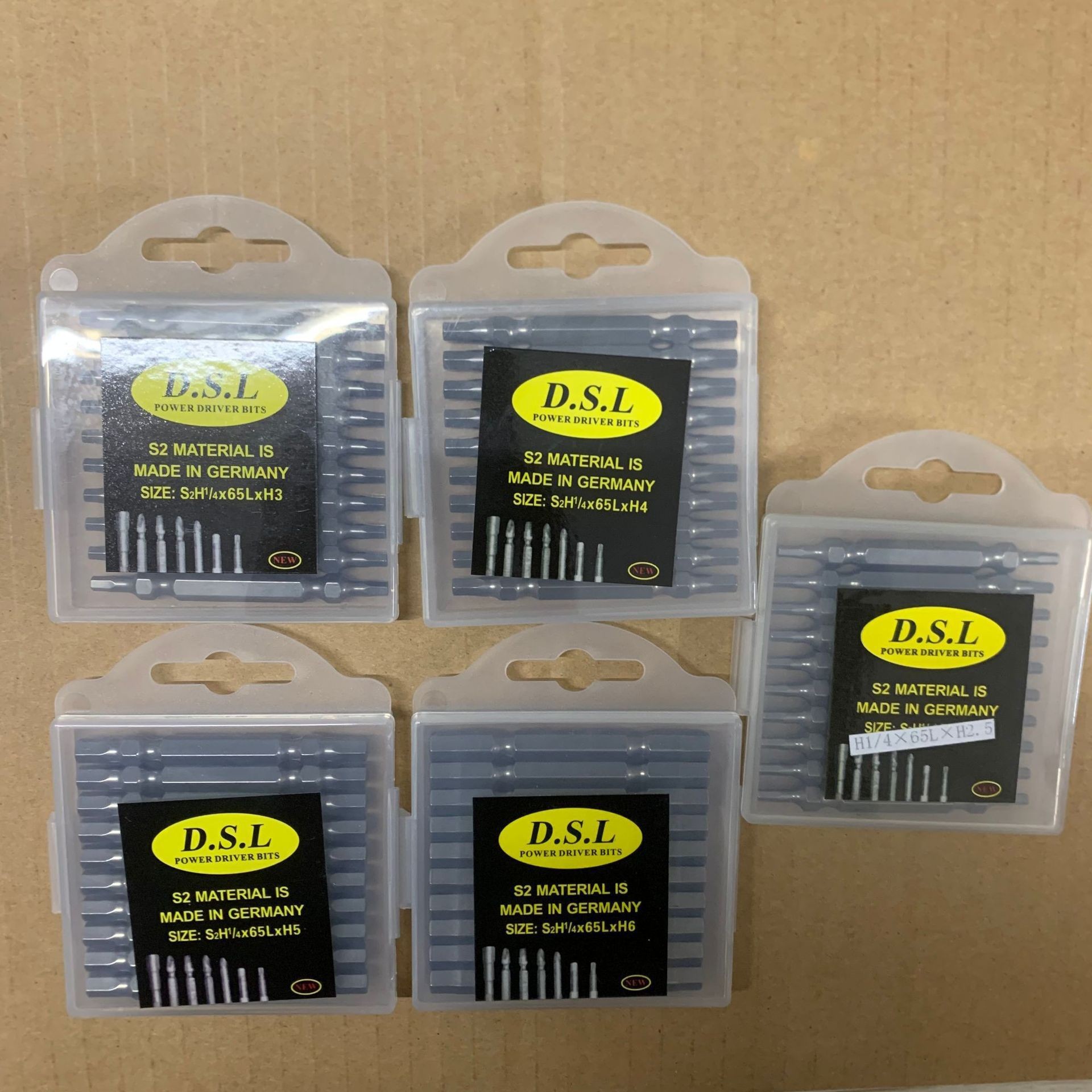 Fabricante DE LA FUENTE DSL Alemania acero S2 cabeza de destornillador hexagonal de doble cabeza destornillador de doble propósito cabeza Destornillador hexagonal cabeza