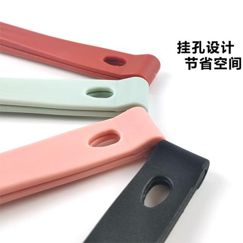 9-inch Food Tongs Nylon Disassemblable Foldable Multi-purpose Bread Tongs Kitchen Utensil BBQ Meat Tongs