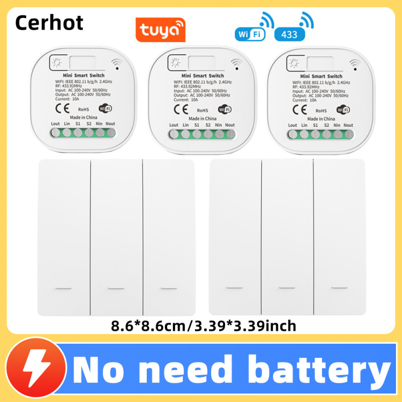 電池不要、防水、スマート、自己発電、ワイヤレス、動力エネルギー式スイッチ、リバウンド式、家庭用、リモート操作、自由に貼れるリモコンボタン|undefined