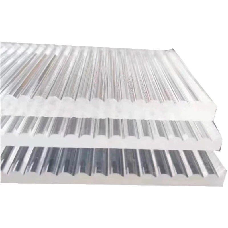 Акриловая плита, оргстекло, длинная пластина с радужным узором, имитация дробленого льда, лазерная гравировка, индивидуальная резка