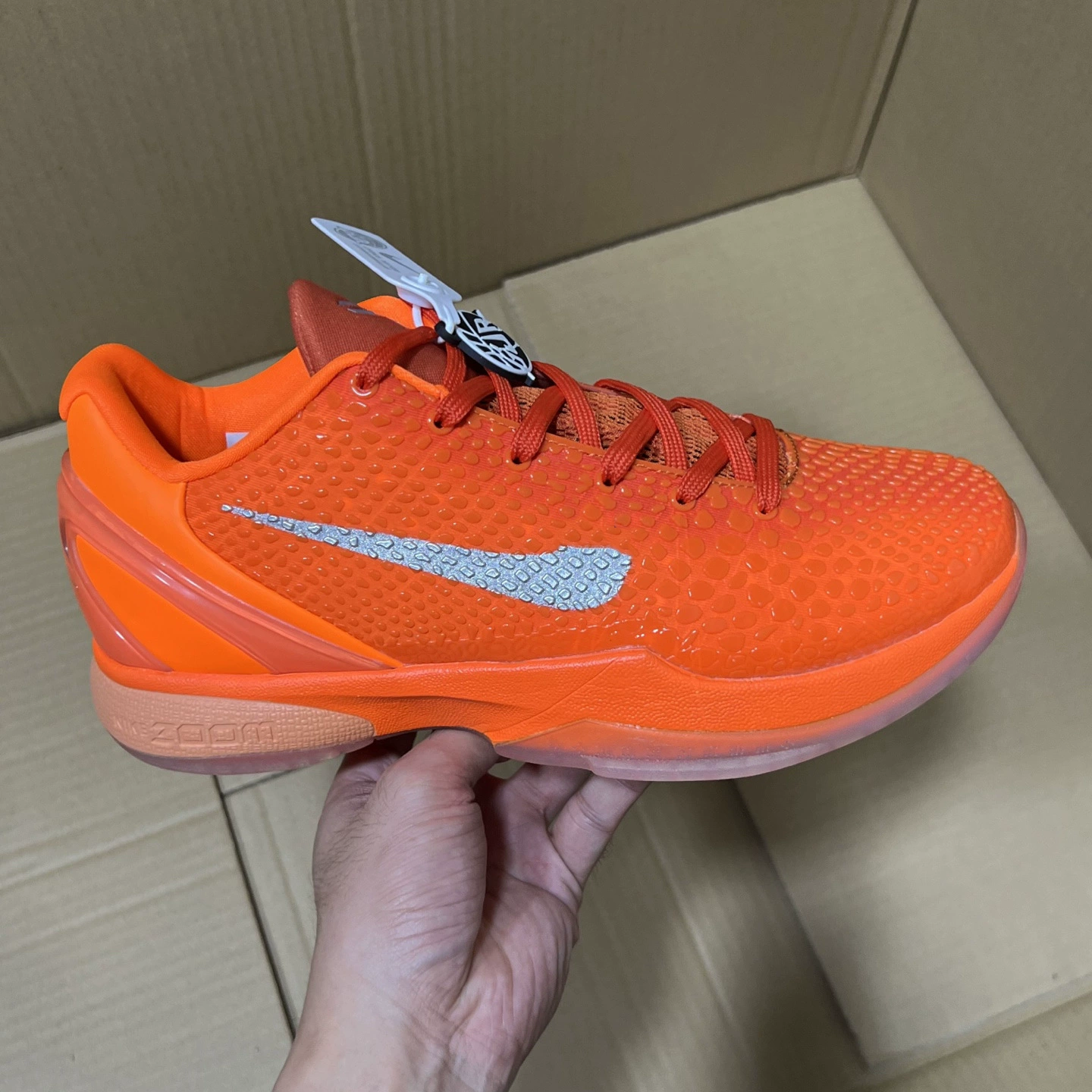 Обувь Путянь высокой версии Kobe 6 баскетбольные кроссовки мужские Kobe6 Protro практичные кроссовки женские черные Мамба кроссовки