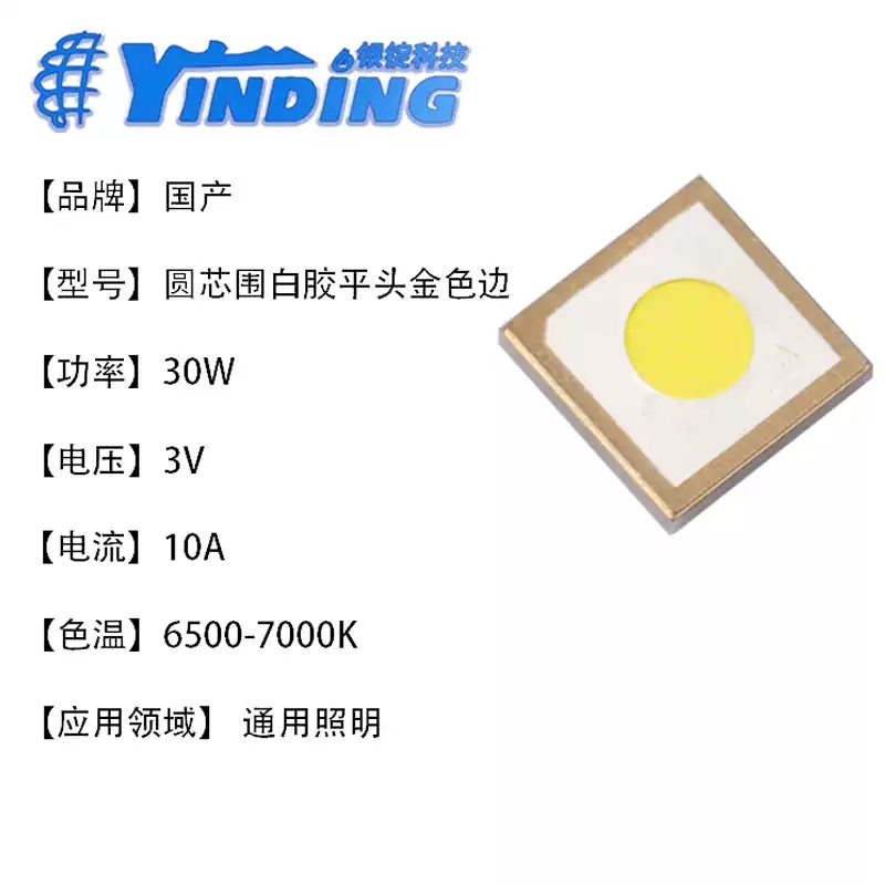 5050 30W ԲоΧ�׽�ƽͷ��ɫ�� �׹���� �۹��ֵ�Ͳled������Ƭ