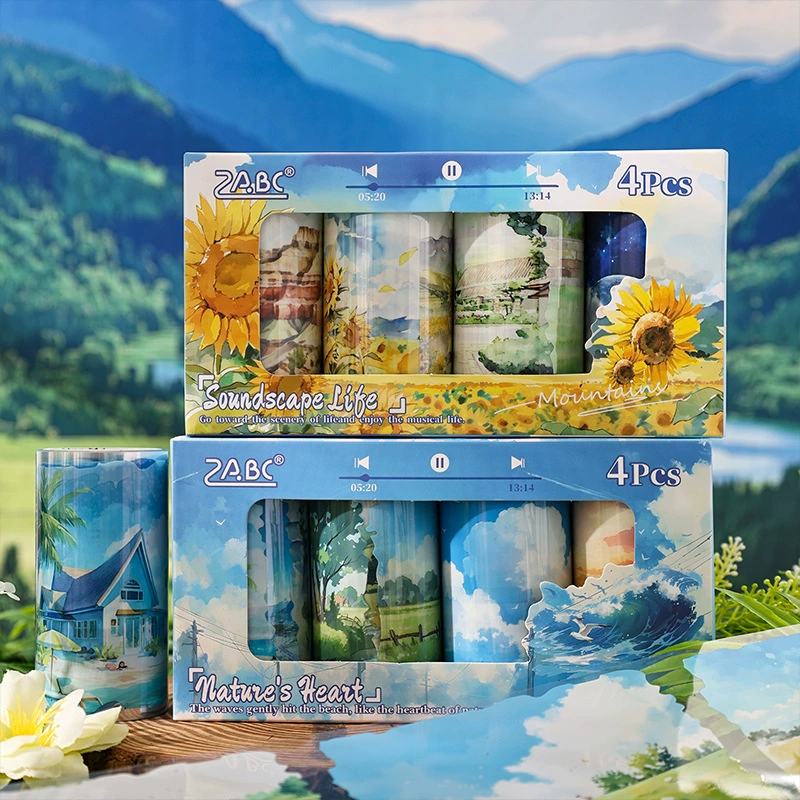 Ритм Прозрачный Прозрачный Водонепроницаемый ПЭТ-лента коробка