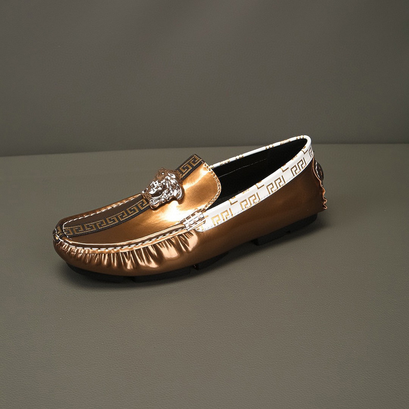 Nuevos zapatos de hombre de primavera y otoño, zapatos de cuero casuales europeos, zapatos de cuero para hombres, zapatos de cuero para hombres, zapatos de hombre transpirables.