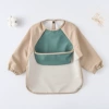 [Personal color pocket] Dark green+coffee color