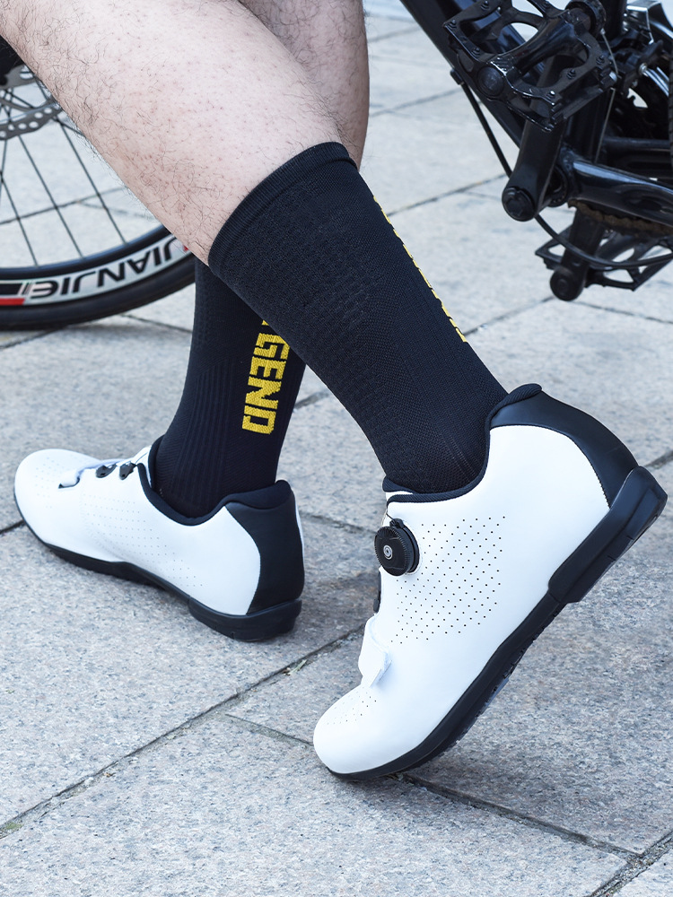 Zapatos de ciclismo sin candado para hombres y mujeres, bicicletas de montaña sin candados, zapatos de carretera de suela dura de cuatro estaciones, equipo de ciclismo image 2