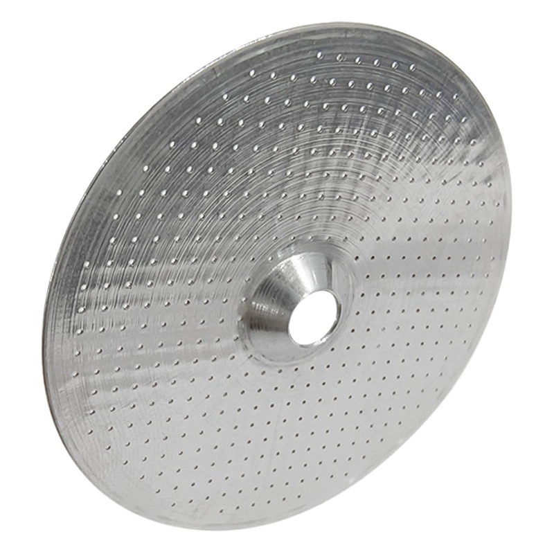 Производитель Фошань поставляет фильтрующий лист для порошка кофе из нержавеющей стали, внешний диаметр 52 мм, расстояние между отверстиями 20 мм, трансграничная поставка