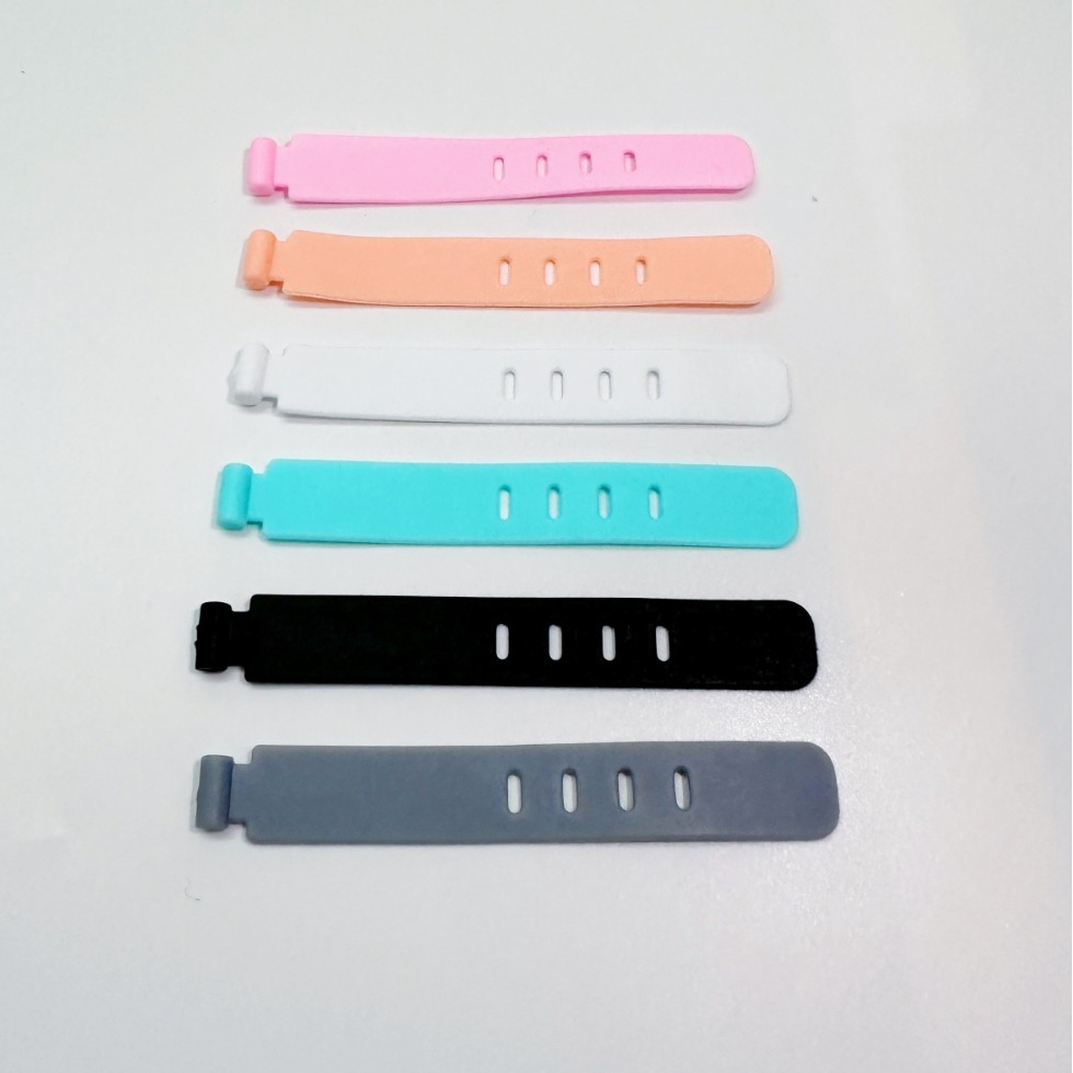 防丢失耳机收纳软胶带数据线保护套绕线器硅胶绑带创意理线器扎带