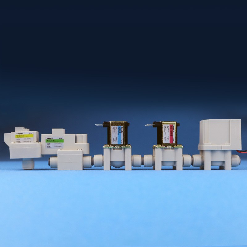 24V válvula de solenoide de agua residual 2 puntos válvula de drenaje 300cc combinación válvula de lavado ro purificador de agua accesorios especiales