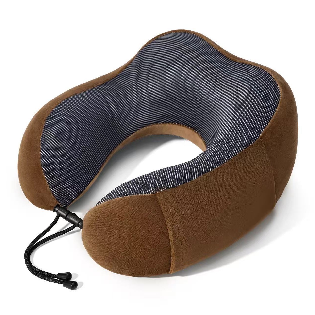 Verano helado sensación fría protección de cuello almohada en forma de U portátil almacenable memoria almohada de cuello de algodón almohada de avión almohada al por mayor existencias