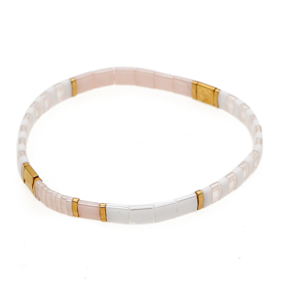 Fashion Multi-layered Tila Beads Woven Bracelet Wholesale display picture 9