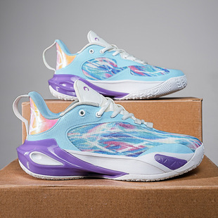 Blitz basketball shoes men's Sonic 12 shoes guard actual combat youth sneakers women's low-top children's sports shoes