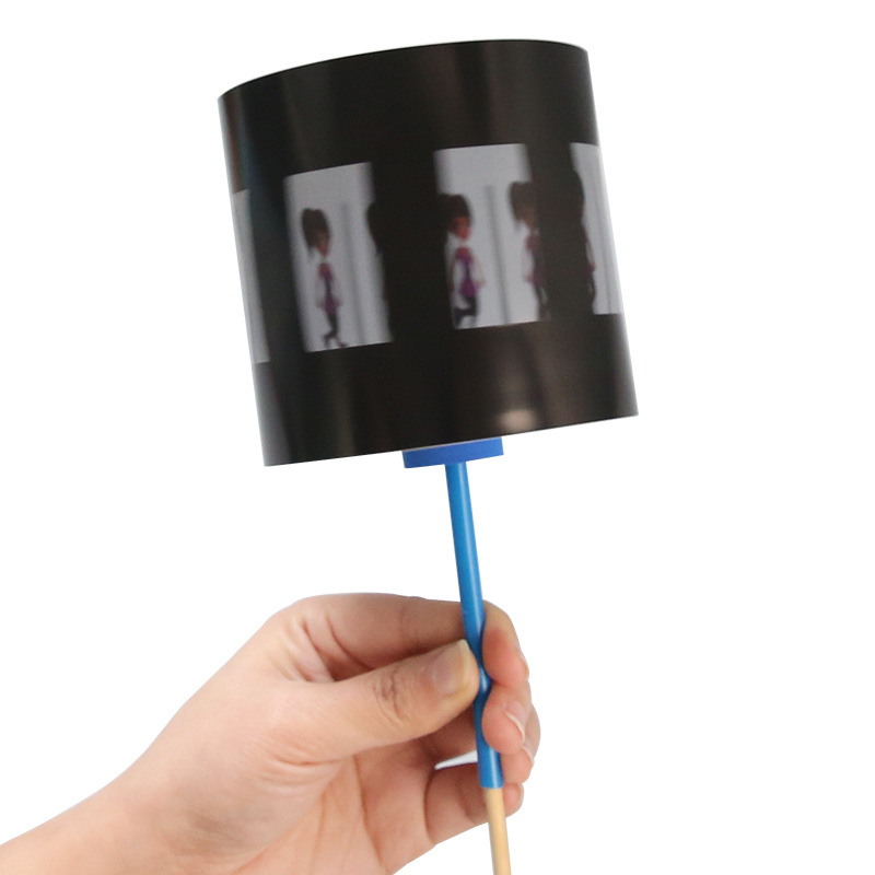 Ciencia y Tecnología pequeña producción Fei Naqi espejo ciencia experimento equipo Escuela Primaria niños pequeño invento rompecabezas DIY bolso hecho a mano