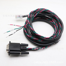DB9P��TO RJ45 8P8Cˮ���^+OPEN �O�乤�I�þ��| RS232���|2��