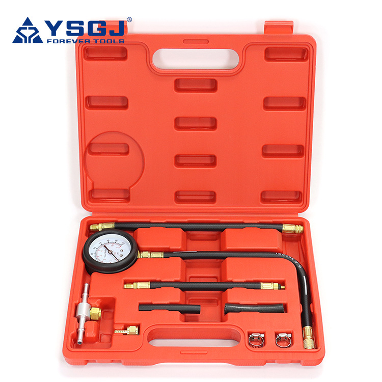 YS-047永仕工具燃油压力表tu-113喷射汽车检测汽油多功能车用专用