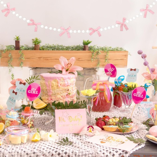 クロスボーダー新しいinsスタイルの毛玉リボンラテアート誕生日注文結婚式屋外背景壁雰囲気装飾|undefined