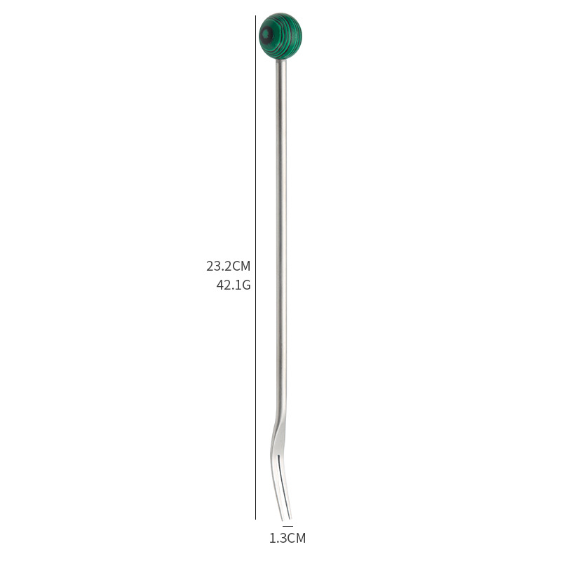 22cm 포크 말차볼