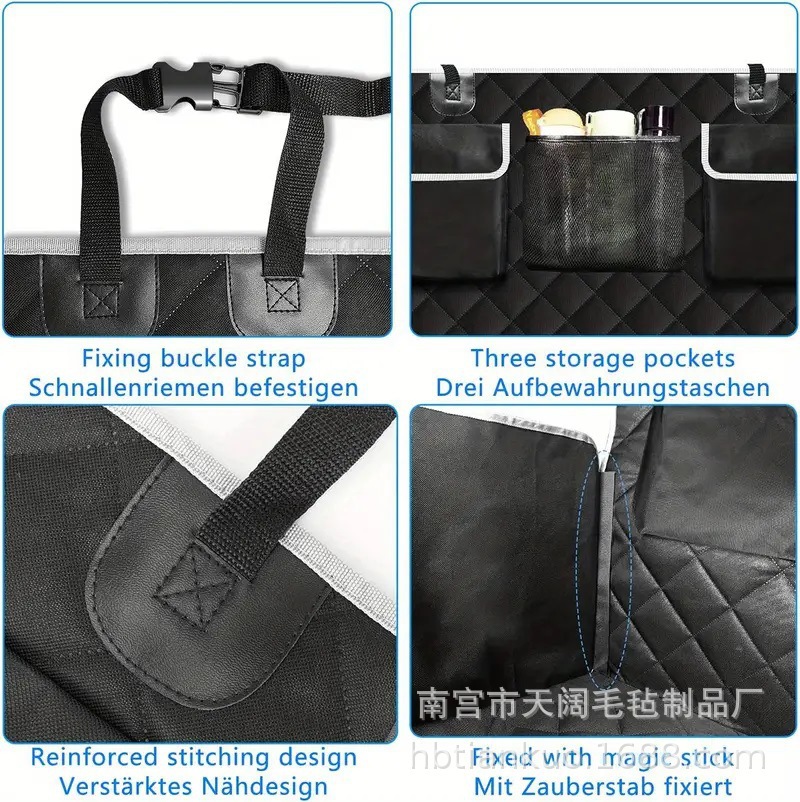Car Trunk Pet Mat, Waterproof and Non-Slip Mat for Car Trunk, Car Rear Trunk Mat
