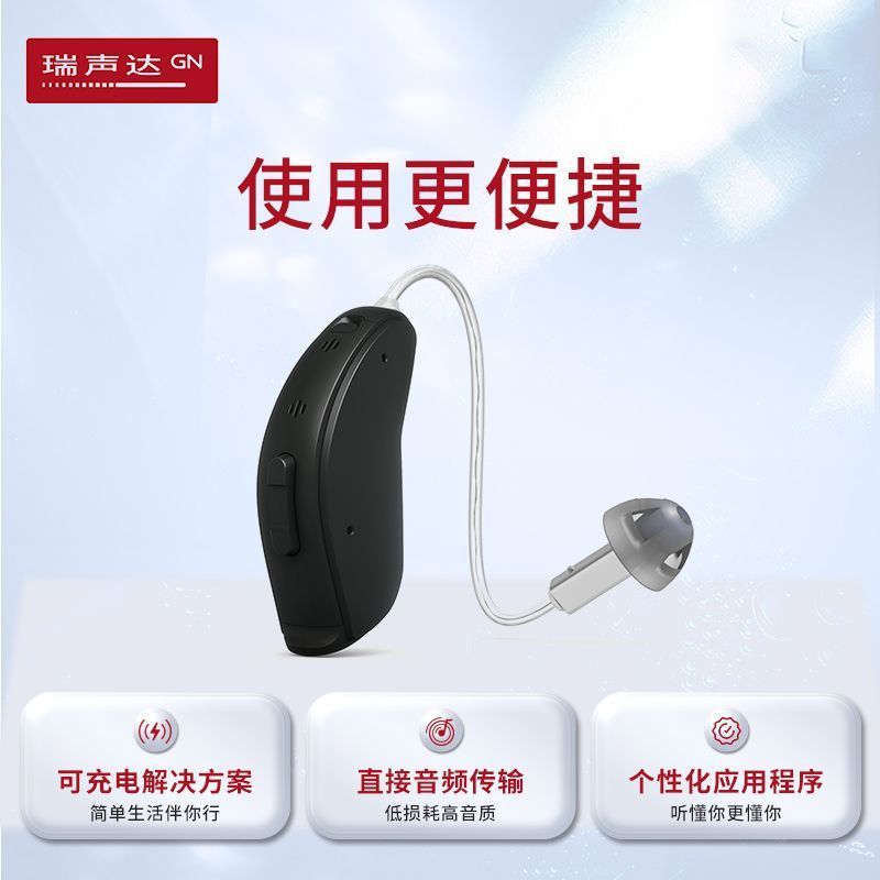 Audiófono RISONDA Bluetooth conexión inalámbrica para personas mayores sordas invisibles amplificador de sonido RIE llave inteligente