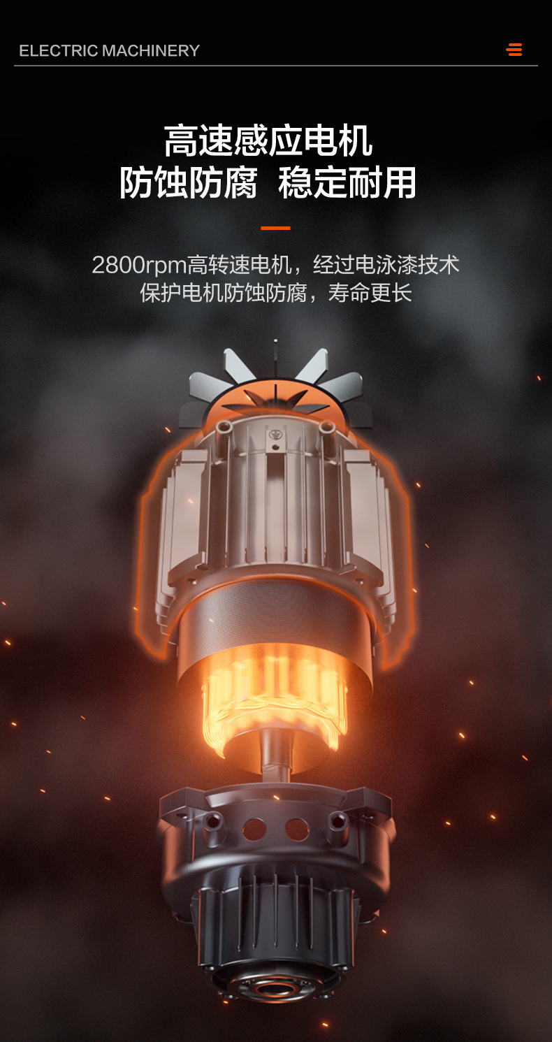 Yili 5310 Ultra-High-Pressure High-Power Cart-Wash Machine Water Gun Head Car Wash Pump Head Household Gadget