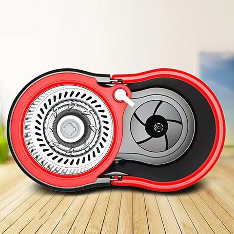 Fregona giratoria, seca y húmeda, uso doméstico, lavado a mano gratuito, venta al por mayor perezoso, venta al por mayor de una pieza, venta directa de fábrica, venta al por mayor de fábrica