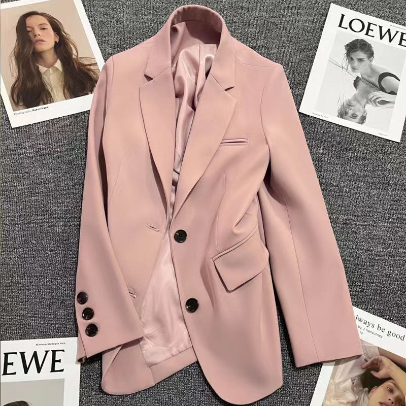 春秋季西服新款西装外套女时尚休闲女士高端设计感西装外套潮|undefined