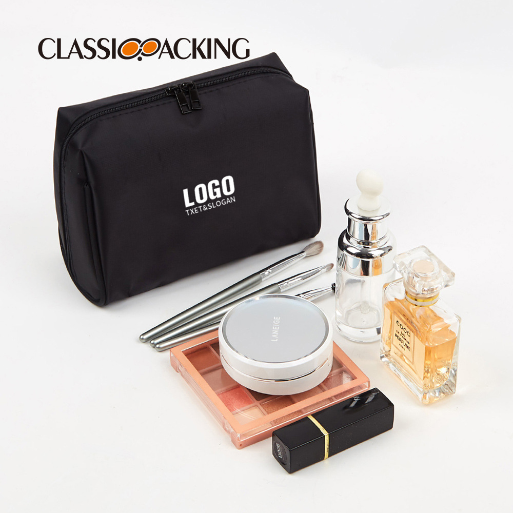 Fábrica al por mayor de gran capacidad de almacenamiento de cuidado de la piel bolsa Multifuncional-El logotipo del bolso del lápiz labial del embrague de las mujeres se puede imprimir