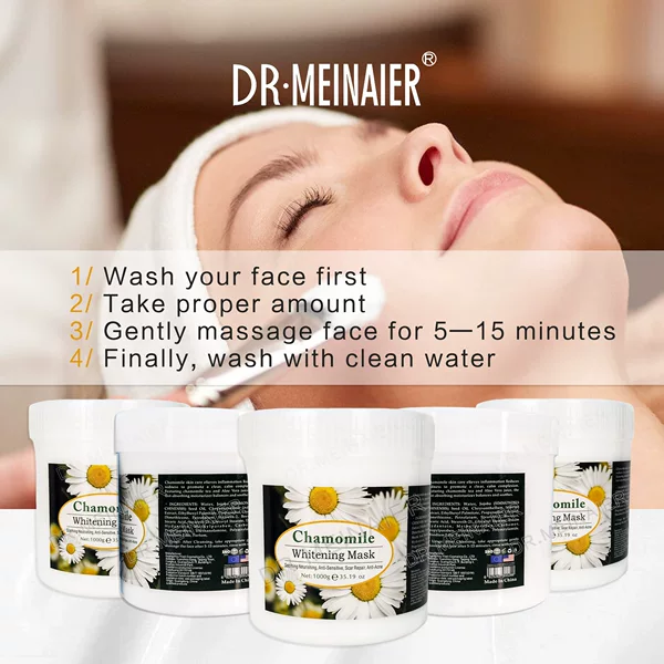 Cross-border chamomile brightening facial mask mud mask moisturizing moisturizing apply facial mask mud Toner wholesale foreign trade