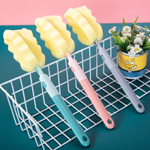 家用海绵清洗杯刷长柄母婴奶瓶清洁刷洗水杯子清洁可拆洗母婴专用