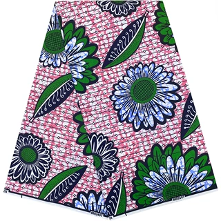 非洲荷兰超级蜡布African fabric面料涤纶面料非洲服装布料现货