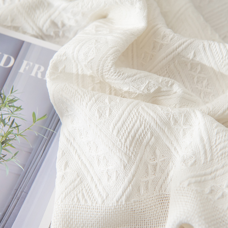 Ins estilo rectangular mesa de café cubierta de tela de punto tela mantel de encaje luz sensación de lujo internet celebridad fotografía mantel al por mayor