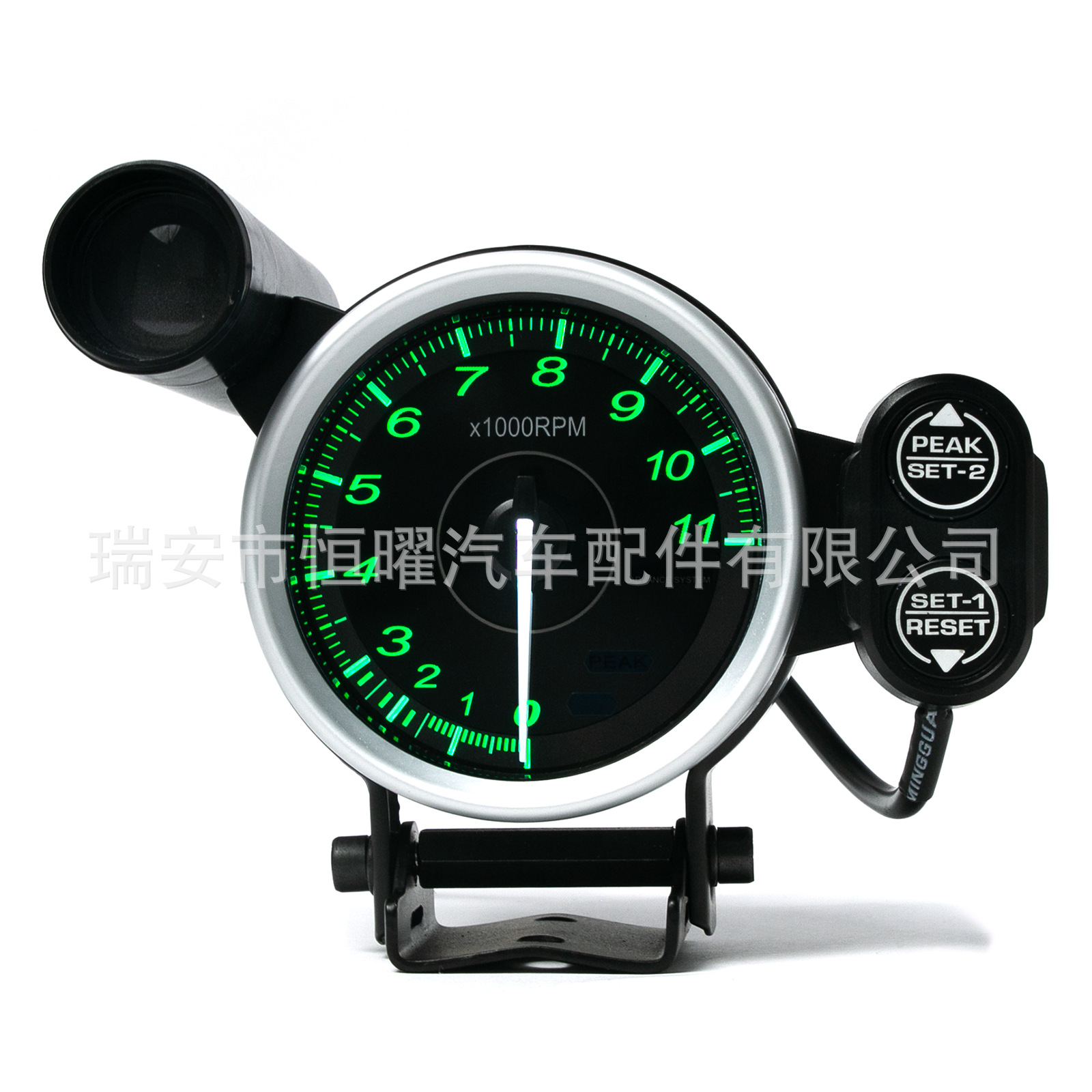 80mm 3.75 inch Tachometer 11000 RPM A17 Color Backlight Digital Display