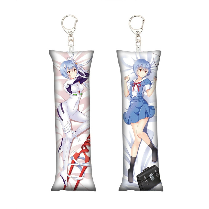 [新世纪福音战士EVA小抱枕钥匙扣迷你背包挂件Mini Dakimakura挂饰] → Персонаж Евангелиона EVA мини-ободок-сердечник брелок мини-рюкзак подвеска