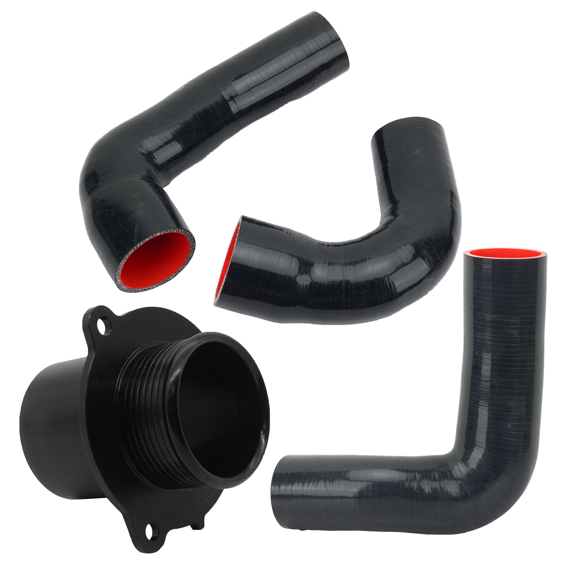 Car Intercooler Turbo Aluminum Tube Aluminum Alloy Kit Suitable for Volkswagen Audi Skoda Ea888 Gti