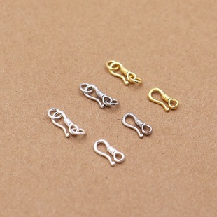 S925���y�朿���朿�S��8�ֿ۽��^��β���ֹ�DIY�����Ȧ�B�ӿ�