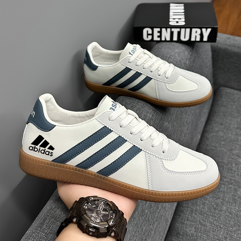 Adidas kişi idman ayaqqabısı, dəri, yüngül və rahat