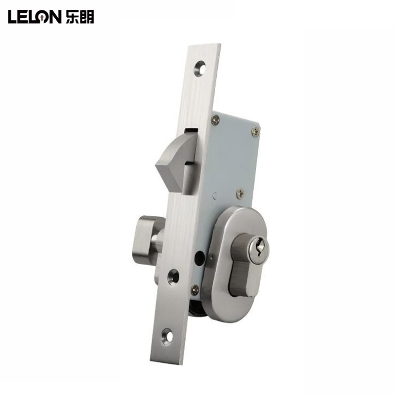Fábrica personalizada estándar europeo 30 / 50MM puerta deslizante de gancho único puerta deslizante de acero inoxidable 304 puerta de bloqueo de núcleo