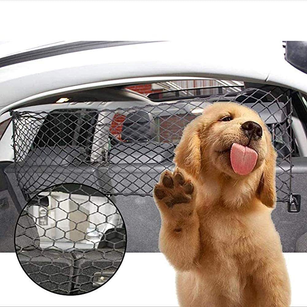 Hatchback coche Red de aislamiento de mascotas Red de Protección de mascotas red de obstáculos para perros SUV tronco valla de aislamiento
