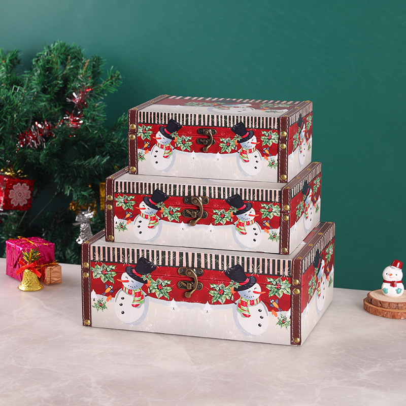 Wooden storage box