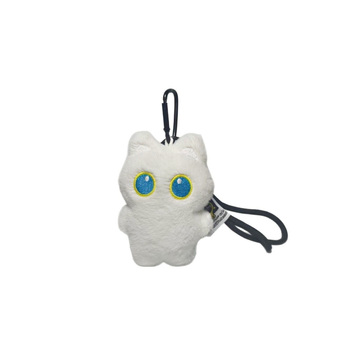 Caballeros pequeños gatos negros y blancos de alto valor de peluche muñecas originales colgantes de bolsas escolares para novios parejas transfronterizas