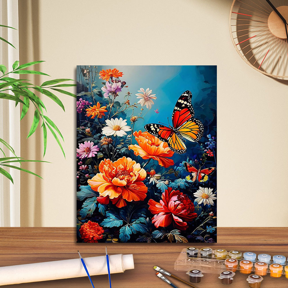 Transfronterizo jitdiy agente de pintura al óleo digital fabricantes al por mayor puestos de pintura al óleo artesanal pintura decorativa Amazon relleno de color