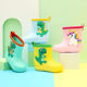 EVA Children's Rain Boots Baby's Rain Boots Cute Men's Cartoon Water Boots Girls Children's Children's Primary School Students' Thickened Water Boots