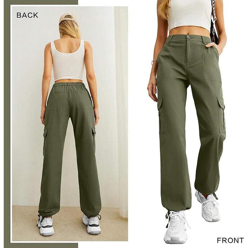 Amazon Simple Style Casual Pants for Women, Straight-Leg Sports Sweatpants, Slimming Loose Workwear with Drawstring, Wholesale Amazon Simple Style Casual Pants for Women, Straight-Leg Sports Sweatpants, Slimming Loose Workwear with Drawstring, Wholesale